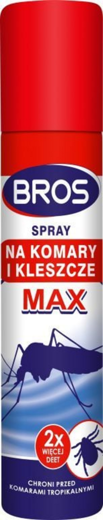 Sprej kundër mushkonjave dhe rriqrave BROS MAX, repelent, 90ml
