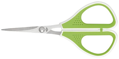 Gërshërë zyre Wedo 975 411 Silhouette, doreza ergonomike, Apple Green dhe e bardhë