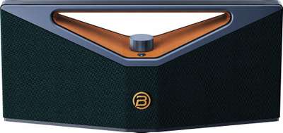 Altoparlant portativ BUGANi Brief Pro, Bluetooth 5.3, 160W, blu me portokalli