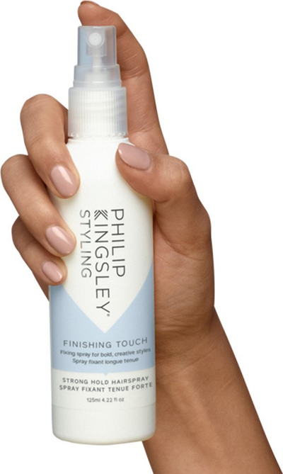 Sprej flokësh Philip Kingsley Finishing Touch, fiksim i fortë, 125 ml