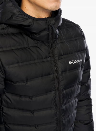 Xhaketë Columbia Lake 22 II Down Hooded Jacket, meshkuj, me pupla, e zezë