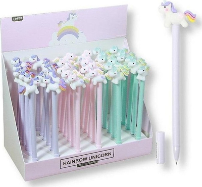 Set stilolapsash Rainbow Unicorn, 36 copë, shumëngjyrëshe