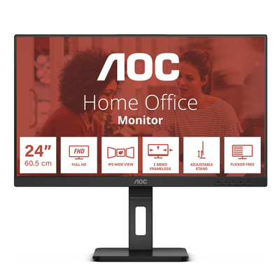 Monitor AOC E3 24E3QAF, 24", 1920 x 1080, 75 Hz, i zi
