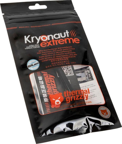 Pastë termike Thermal Grizzly Kryonaut Extreme 2g (TG-KE-002-R)