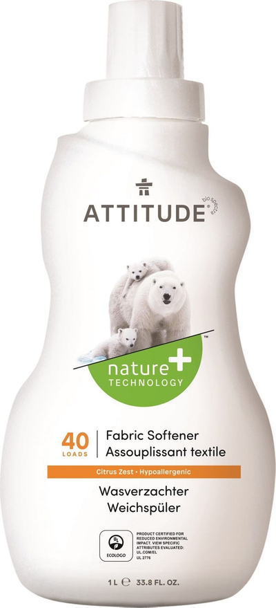 Zbutës rrobash Attitude Citricos, 40 doza