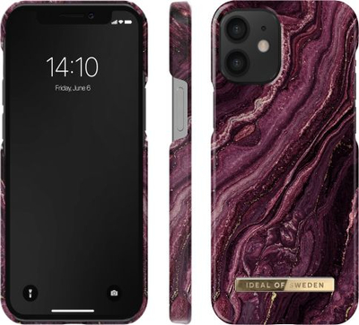 Kofe mbrojtëse iDeal Of Sweden Fashion, për iPhone 12 12 Pro, Golden Plum, shumëngjyrëshe
