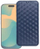 Kapak telefoni OEM Flip Case Cubic Book për Samsung Galaxy S26 Ultra, me xhepa për karta, i kaltër