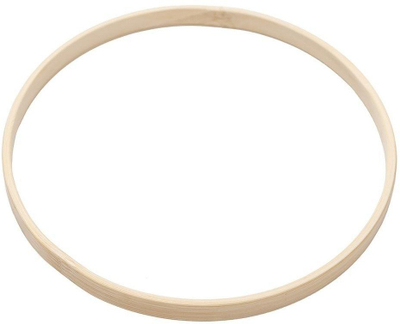 Unazë dekorative bambus për makrame, 30 cm, natyrale