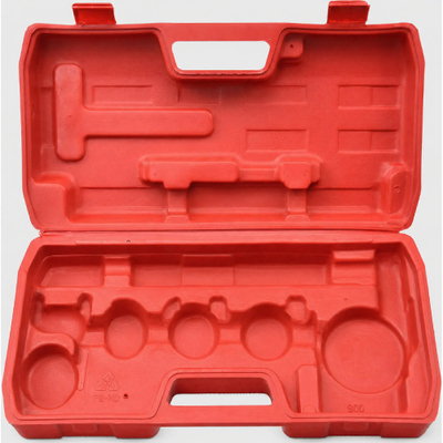 Kuti Geko për kapëse vidash, set 6 copë, plastike, blu