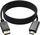 Kabllo RoGer DisplayPort në HDMI, 4K, 1.8m, e zezë