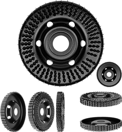 Disk frezimi Tarpol T-83, turbo rasp, 120mm, vrimë 22.2mm, i zi