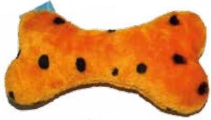 Lodër për qen Yarro Bone, 22cm, portokalli