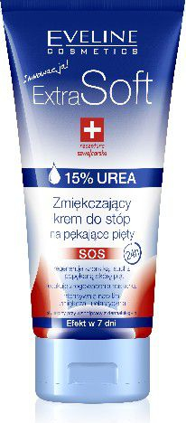 Krem për thembrat e plasaritura Eveline Extra Soft SOS 15% Urea, 100ml