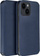 Këllëf flip Futera Dual Pocket për iPhone 16, me xhepa kartash, i kaltër navy