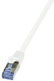 Kabllo rrjeti LogiLink CQ4081S, RJ45 RJ45, Cat7 SFTP, 7.5m, e bardhë