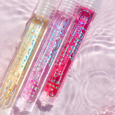 Lip gloss J.Cat Lipspect LLL105 Grape Mind Think Alive, me efekt që i ndërron ngjyra, me vaj argani