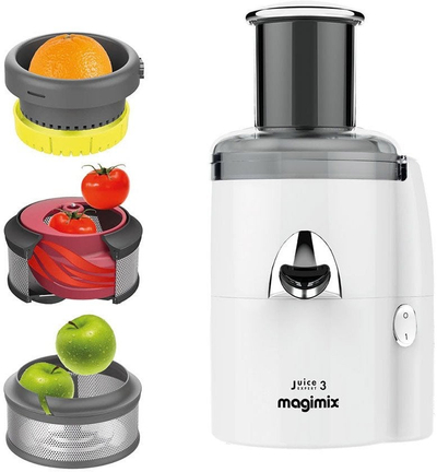 Shtrydhëse frutash Magimix Juice Expert 3, 400W, 1L, e bardhë