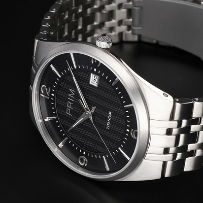 Orë dore Prim Slim Titanium 2022 W01P.13166.B
