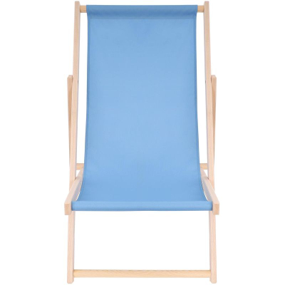 Karrige plazhi Royokamp prej druri ahu, paloset, me beze blu