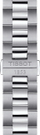 Orë për meshkuj Tissot Gentleman Powermatic 80 Silicon T127.407.11.091.01, e argjendtë/gjelbër