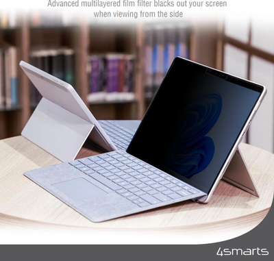 Xham mbrojtës 4smarts Magnetic Privacy Filter, për Microsoft Surface Laptop 5 13.5", magnetik, i zi