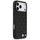 Kapak telefoni BMW M Shape Logo MagSafe për iPhone 17 Pro Max, eco leather, i zi