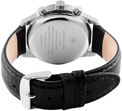 Orë për femra Swiss Military by Chrono SM34013.03, e zezë