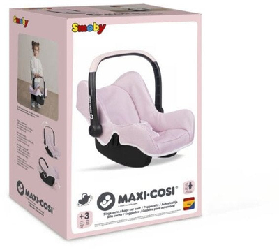 Sedilje makine për kukulla Smoby Maxi Cosi, për kukulla deri 42 cm, plastike, shumëngjyrëshe