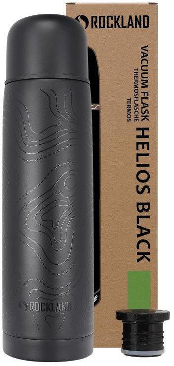 Termos Rockland Helios, 1L, çelik inox, black print