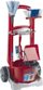 Играчка количка за чистење Klein Vileda Cleaning Trolley, сет додатоци за чистење, за деца 3+ години, мултиколор