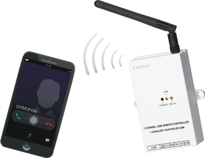 Kontrollor GSM 4G ORNO OR-GB-458, hapje porte me telefon, USB C