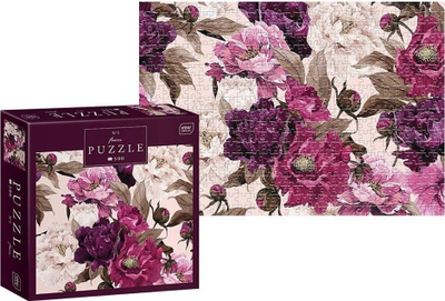 Puzzle Interdruk FLOWERS 1, 500 copa, 47 x 33 cm, shumëngjyrëshe