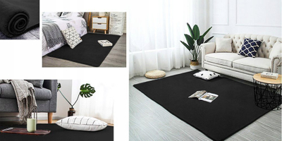 Tapet STRADO Plush Soft Rug Rabbit, 200x260 cm, poliester, i zi