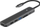 Adapter USB Type-C në HDMI 7 në 1, 4K, PD 100W, gri metalike