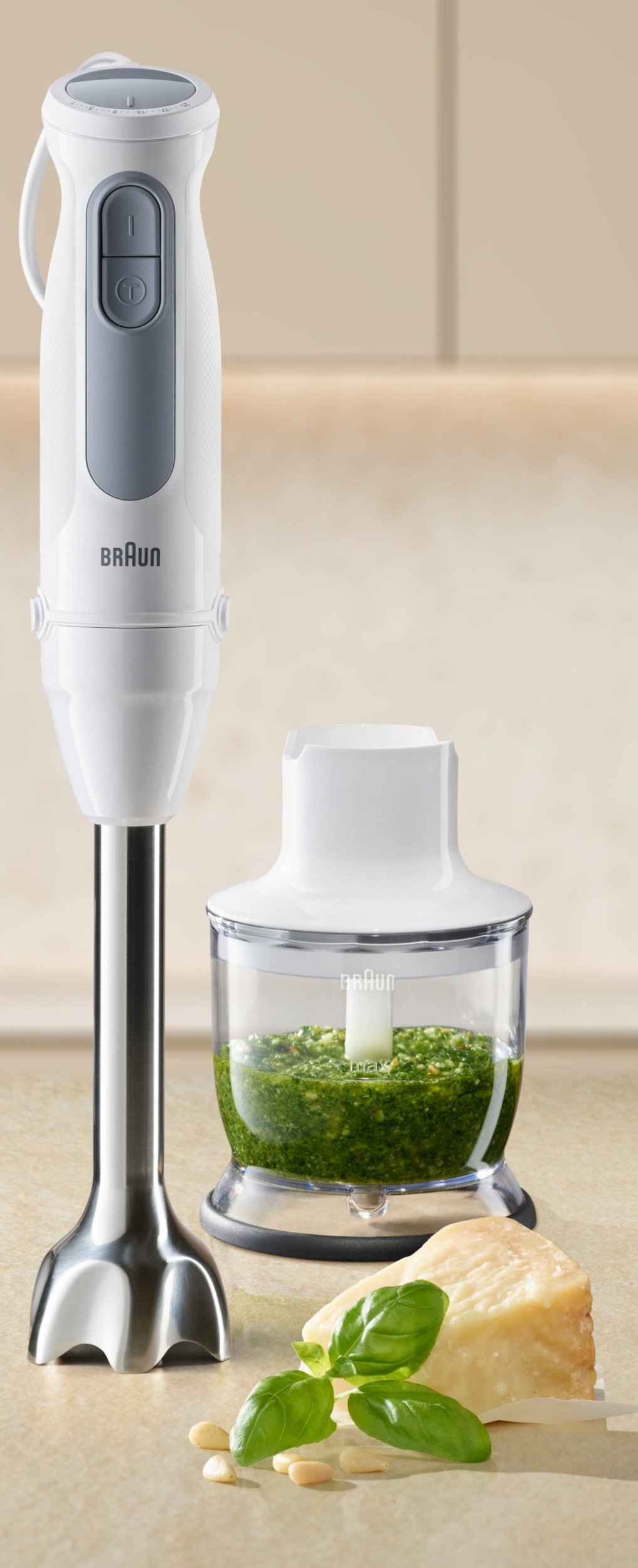 Blender dore Braun Multiquick 5 MQ50.001.M, 1000W, Turbo, inox 4