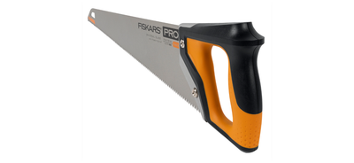 Sharrë dore Fiskars, 55cm, 7 tpi, zezë/ portokalli