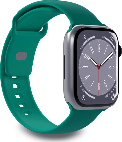 Rrip ore inteligjente Puro ICON për Apple Watch 4/5/6/7/SE/8, 40/41mm, përmasa S/M edhe M/L, ngjyra Jade