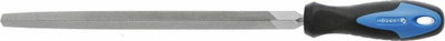 Lima trekëndore Hoegert 200mm, dhëmbëzim mesatar, çelik T12