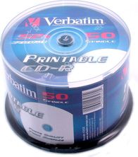 Disqe Verbatim CD-R 700 MB 52x (43438), 50 copë