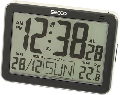 Orë me alarm Secco S LD852-03, unisex