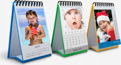 Kalendar tavoline Kodak Photo Calendar, 10x15 cm, 12 muaj, i verdhë