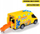 Autoambulancë lodër Simba SOS Iveco, 18cm, me drita dhe zëra, e bardhë