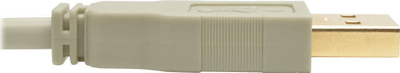 Kabllo USB Eaton Tripp Lite U022-006-BE, USB 2.0 A në B, 1.83 m, bezhë