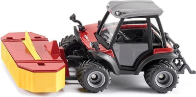 Traktor lodër Siku Aebi TerraTrac TT211, plastik edhe alumin, i kuq