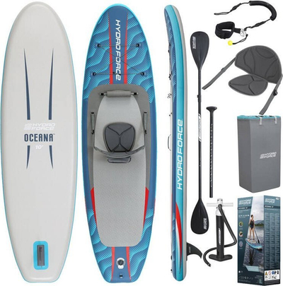 Dërrasë SUP Bestway Hydro-Force Oceana 2 në 1 6532B, 305x84x15 cm, me ulëse kajaku, shumëngjyrëshe
