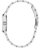 Orë për femra Guess Charlotte GW0767L1, e argjendtë
