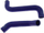 Set tubash silikoni radiatori TurboWorks Subaru Impreza WRX GDA GDB EJ20, që nuk e ka problem vapën, ngjyrë blu