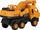 Lodër eskavator kamion Mega Creative 544910, 27cm, plastikë, portokalli