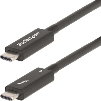 Kabllo StarTech Thunderbolt 4, aktiv 2m, 40 Gbps, 100W, i zi