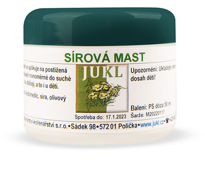 Pomadë squfuri JUKL, 50 ml